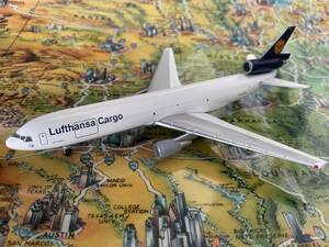 ◇稀少◇ルフトハンザ カーゴ◇MD-11F◇1/500◇ herpa Wings【ヘルパ】／ダイキャスト航空機／Lufthansa Cargo