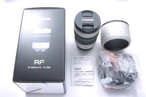 1月9日購入 メーカー保証 新品同様 Canon RF70-200mm F4 L IS USM