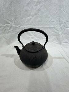 ☆レトロ品☆ 【南部鉄器】 鉄瓶 急須 茶壺 提梁壷 水壷 煮茶壷 茶道具 アウトドア キャンプ