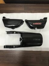 カワサキ KZ900 純正テールカウル・社外サイドカバー左右セット・中古品_画像1