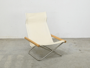 “Nychair X” 新居猛 折りたたみ椅子 5.1万/ニーチェア ヴィンテージ MoMA イームズ アクタス イデー コンラン PFS アウトドア キャンプ