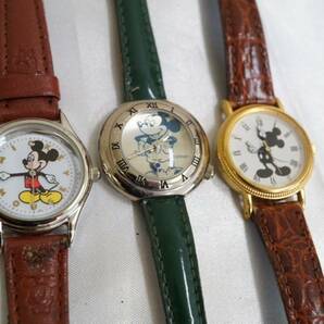 F85 Disney/ディズニー MICKEY MOUSE/ミッキーマウス 腕時計 9点セット アクセサリー 大量 まとめて おまとめ まとめ売り 不動品の画像5