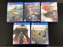 【中古PS4ソフト】PS4ソフト5本セット ゴッドオブウォー３ ワーウルフ ファークライ ニュードーン ブラッドステインド バイオミュータント_画像1