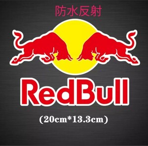 防水反射　クオリティー高い　RedBull レッドブル 　スケートボード　バイクステッカー　車ステッカー　自動車ステッカー　