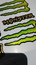 ２枚セット　防水反射　ステッカー　/　モンスターエナジー　バイクステッカー　 MONSTER ENERGY モンスターエナジーステッカー　デカール._画像4