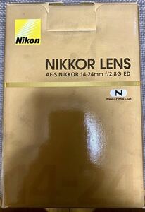 美品　使用頻度少なめ　広角レンズ　Nikon ニコン AF-S NIKKOR 14-24mm f/2.8G ED