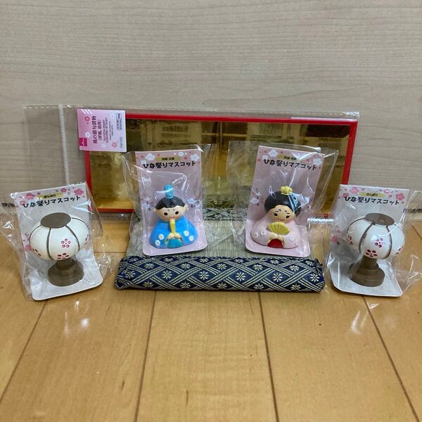おひなさま お雛様 お内裏様 ぼんぼり 屏風 ミニ畳 6点セット