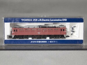 ”Tomix 2131 JR EF81形 電気機関車 （一般カラー）　★動作・ライト点灯確認済み　/　Nゲージ　トミーテック トミックス