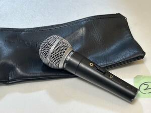 SHURE 　　SM58 スイッチ付きマイク　　②