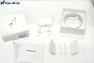 1K635★Apple アップル MQD83J/A AirPods Pro 第2世代 ワイヤレス イヤホン★USED★＜ニューポーン＞