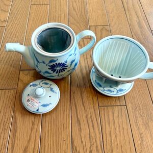 新品未使用　和風コーヒードリッパー　お茶で急須にもなります