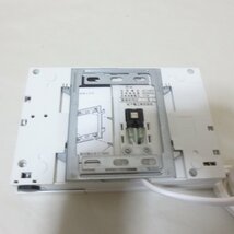 U393　松下電工　National　カラー　玄関番　Square　1：1型セット　モニターテレビ付き　インターフォン　ナショナル　WQR 4029W_画像4