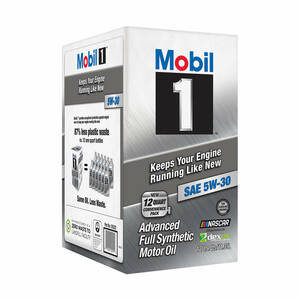 Mobil1 モービル1　5W-30 11.35L （1qt (946ml) x12本分）　アメリカ製 　Mobil 1