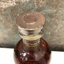 【未開封品】2-52 Dewar's Signature デュワーズシグネチャー ウイスキー スコッチウイスキー 750ml 木箱付_画像2