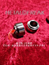 M-0006 METAL FREAK メタルフリーク　ジムニー　JA　JB　ピロボール化　カラー　スペーサー　ラテラル　ピロ　ステンレス　高精度　改良版_画像6