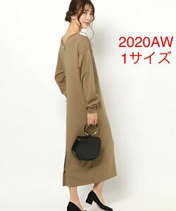 未使用＊佐田真由美さん着 BARNYARDSTORM 上品 バックボタンワンピ