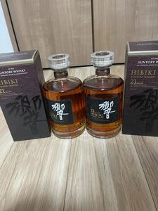 SUNTORY サントリー 響21年JAPANESE ウイスキー 箱付きジャパニーズ HIBIKI