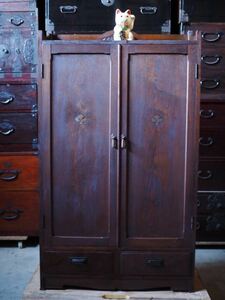  Taisho romance . design. antique cabinet Showa era the first period old record exhibition postage extra L size secondhand goods number S9800