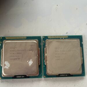 CPU INTEL Pentium G2020 2.90GHz SR10H 動作品 2枚セット