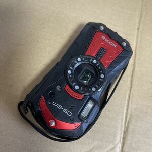 　(2-1)リコー　　コンパクトデジタルカメラ　デジカメ　防水 耐衝撃 防塵 耐寒　WG-60