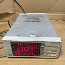 (N-22)YOKOGAWA 横河 DIGITAL POWER METER ディジタルパワーメータ MODEL WT110★_画像1