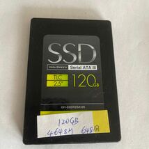使用時間4648H/グリーンハウス GH-SSDR2SA120 2.5インチSSD 120GB_画像1
