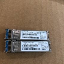 (403)2個セット Juniper 10GBASE-LR SFP+ 740-031981 REV01 10GE SPP5200LR-J6-M_画像1