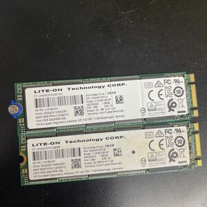 2枚セット128GB M.2 SSD / LITE-ON CV8-8E128-HP