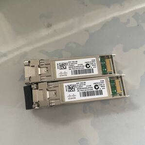 複数入荷 ★Cisco SFP-10G-SR 10-2415-03 2個セット★ 動作品の画像1