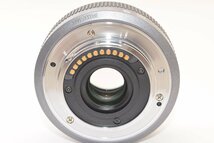 ★美品★ Panasonic パナソニック LUMIX G 20mm F1.7 ASPH. H-H020 2402020_画像5