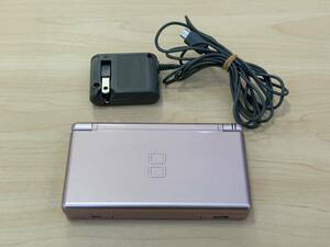 【6214】美品 任天堂 ニンテンドー NINTENDO DS Lite メタリックロゼ USG-001 本体 動作OK！