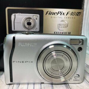 m002 E1(60) ジャンク品 FUJIFILM コンパクトデジタルカメラ デジカメ 富士フィルム FinePix ファインピクス F40fd シルバー