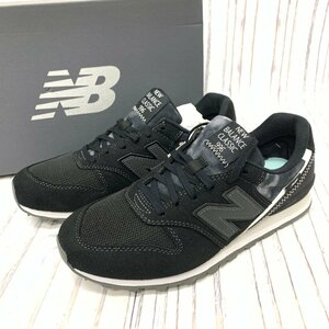 s001 E2 未使用 new balance ニューバランス スニーカー WL996FPD 24cm タイダイ ブラック 黒 レディース 保管品 箱付