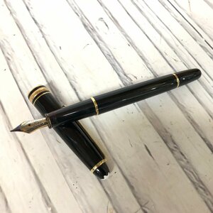 m001 E 3. MONTBLANC モンブラン MEISTERSTUCK マイスターシュテュック 万年筆 14K 585 4810 刻印 文房具 筆記用具 インク切れ