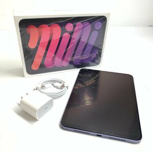 f001 B 美品 Apple iPad mini アイパッドミニ 第6世代 Wi-Fi モデル MK7R3J/A 64GB Purple