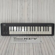 f002 F2 コルグ KORG マイクロキー MICRO KEY 37鍵盤 DTM USB MIDI キーボード 動作未確認_画像1