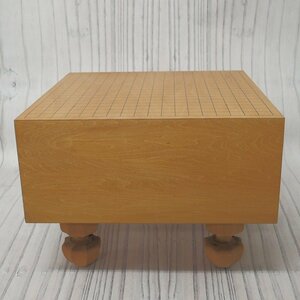 f002 KAIDAN 1 囲碁 囲碁盤 碁盤 脚付き 木製 厚さ約18cm 盤上サイズ 約42cm×45cm 高さ31cm（脚含む）