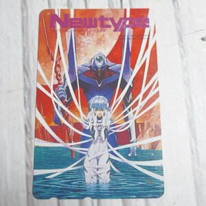 f002 Y1 unused Neon Genesis Evangelion telephone card telephone card telephone card Newtype