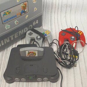 f002 KAI 任天堂 Nintendo 64 ニンテンドー64 NUS-001(JPN) 家庭用ゲーム機 テレビゲーム 大乱闘スマッシュブラザーズ 専用ケース付き