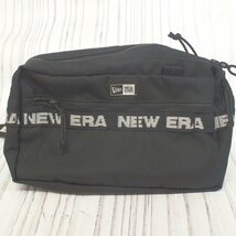 f002 BAG NEWERA ニューエラ ボディバッグ ウエストバッグ バック 鞄 黒 ブラック ロゴ ロゴベルト_画像4