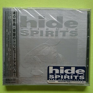 CD(未開封品)/hide〈TRIBUTE SPIRITS〉初回生産分限定hideオリジナルステッカー封入