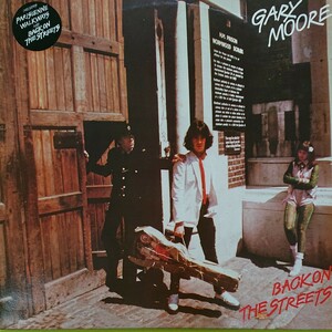 LP(輸入盤)/GARYMOORE〈BACK ON STREETS〉☆5点以上まとめて（送料0円）無料☆