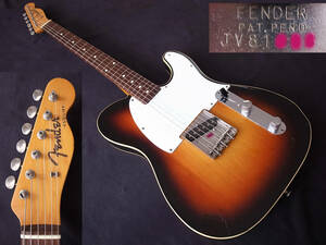 最初期! JV シリアル TL61-70 3TS ESQUIRE 軽量 3.4kg フェンダー ジャパン エスクワイヤー テレキャスター Fender Japan TELECASTER 中古