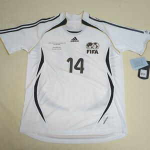 新品 2007FIFA 中田英寿 世界選抜 ネームナンバータグ付き 正規品 L