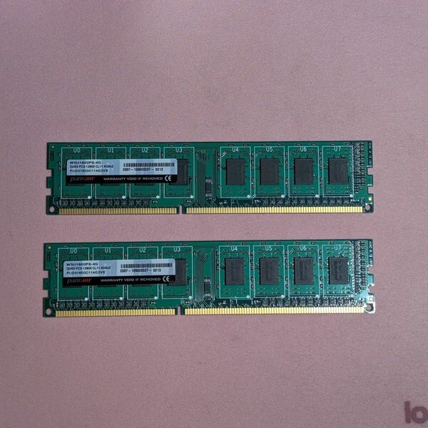 PANRAM DDR3 4GB×2 8GB