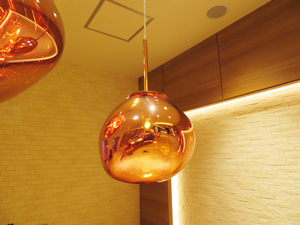 【美品】Tom Dixon トム・ディクソン MELT 30 PENDANT COPPER メルト30ペンダントライト 電球タイプ 天井照明 モダン (DB12)