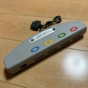 ★キレイ★送料520円★任天堂ライセンス商品★スーパーファミコン★スーパーマルチタップ★ハドソン★HC-696★ボンバーマン★動作＆清掃OK