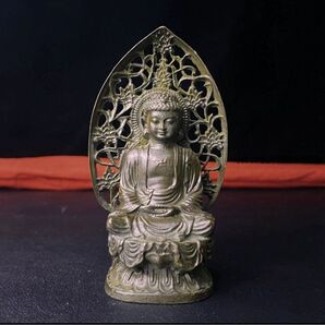 古美術 仏教工芸品 仏像 仏教美術 如来坐像 チベット密教 アンティーク 開運 財運 スピリチュアル ヨガ