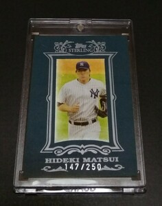 MLB 2007年topps STERLING 松井秀喜(ヤンキース)250枚限定！ No,HM3 133。