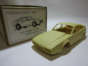  Littlewheel Exotic 24 アルファロメオ GT1300 ジュニア ザガート 1/24 レジンキット ALFA ROMEO JUNIOR ZAGATO 1969 